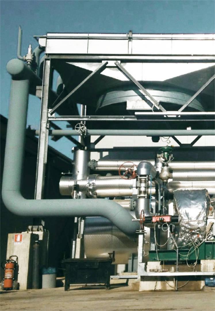 ORC biomass power plant