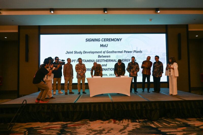 MoU Pertamina Geothermal