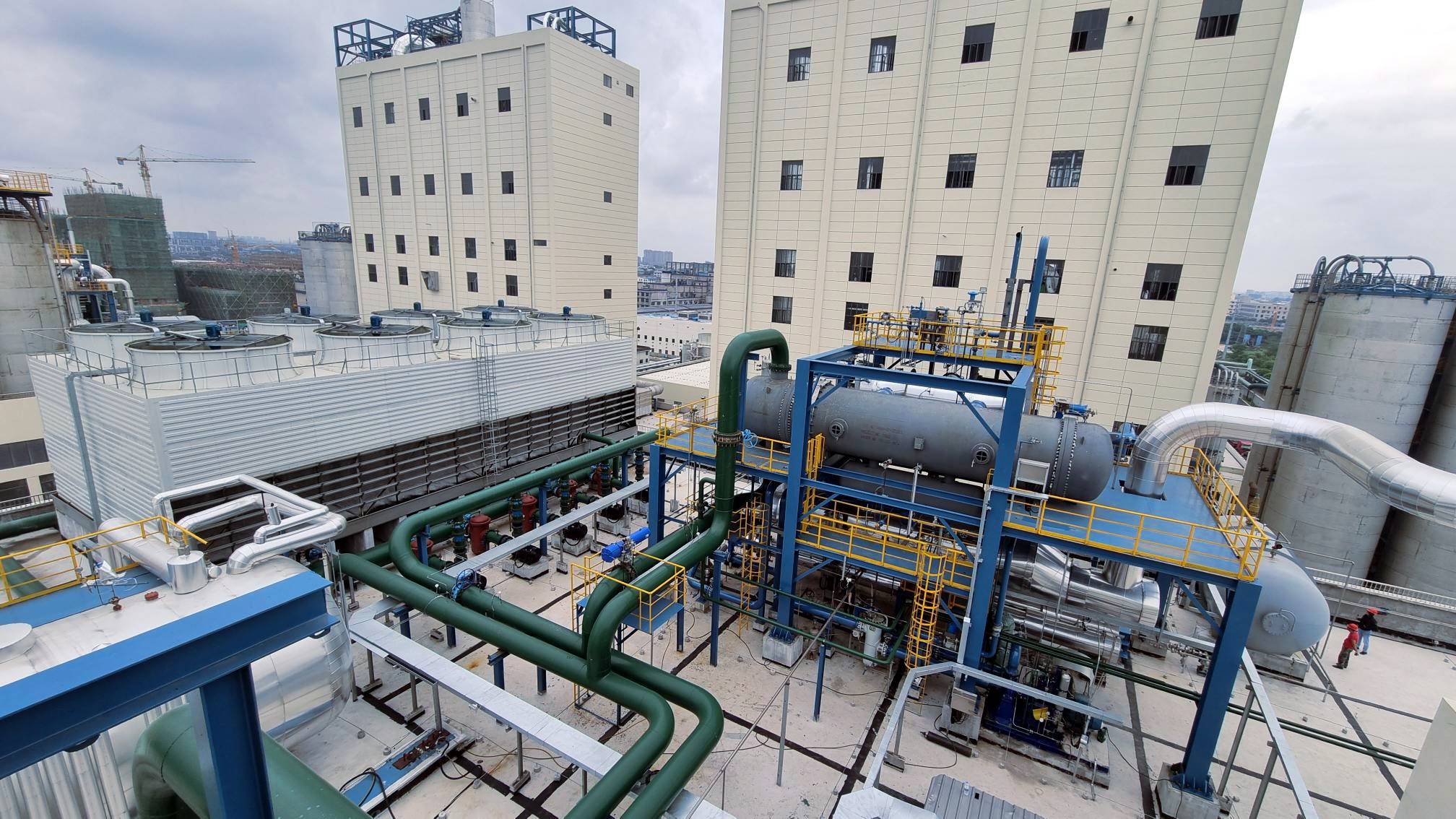 ORC WHR system from PET manufacturing processs