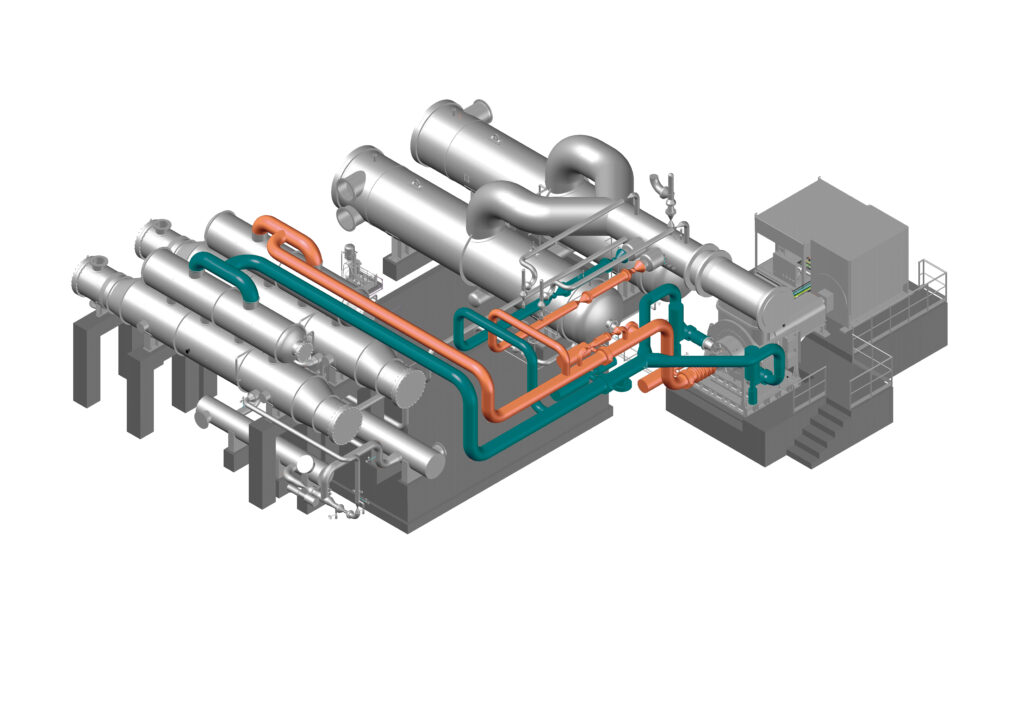 ORC geothermal power system
