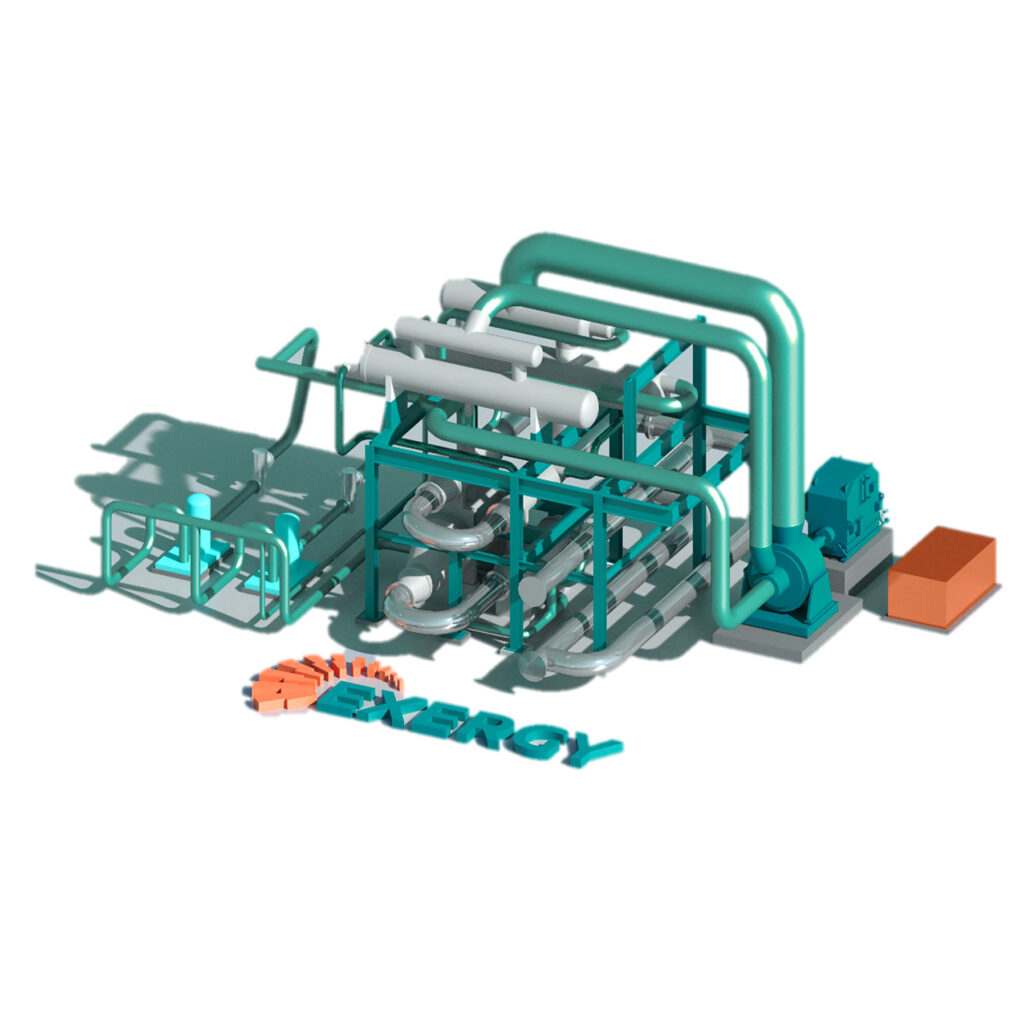 ORC cold energy recovery power plant